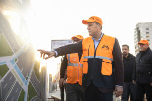 Göçmen kavşağında çalışmalar başladı