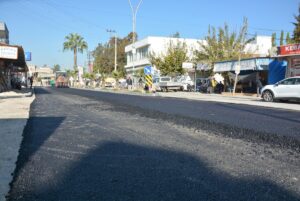 Uğur Mumcu Caddesi tamamen yenilendi