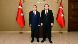Rektör Yaşar’dan Vali Pehlivan’a ziyaret