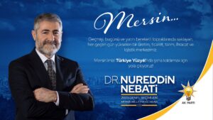 Nureddin Nebati’den Mersin mesajı