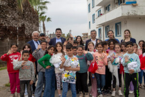 CHP’li Emre Yılmaz doğduğu toprakları gezdi